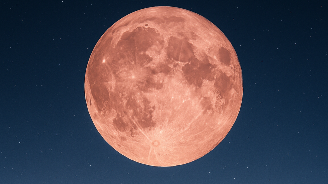 La Luna de Fresa iluminará el cielo argentino: un fenómeno que no se repetirá en 18 años