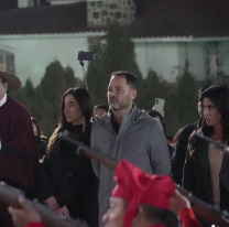 El gobernador y el intendente de Salta encabezaron la Guardia bajo las Estrellas, en conmemoración del paso a la inmortalidad de Güemes