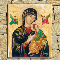 Hoy comienza la novena a Nuestra Señora del Perpetuo Socorro, "la Virgen Gaucha"