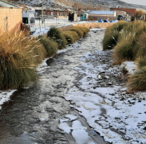 La temperatura en San Antonio de los Cobres lleg&oacute; a  -12&ordf;C y se congel&oacute; todo