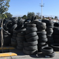 Éxito total del Neumatón: se alcanzaron las 900 toneladas de cubiertas en desuso