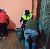 Más de 60 personas fueron albergadas en el hogar de noche este domingo
