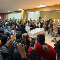 Una multitud despide a Federico Córdoba en Orán