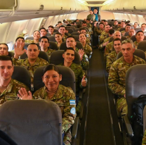 38 soldados salteños parten hacia Chipre en misión de paz de las Naciones Unidas