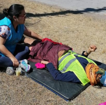 Masajistas y kinesiólogos iniciaron la colecta para poder asistir a los peregrinos en el Milagro