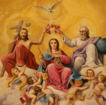 Hoy celebramos a Santa María Reina del Cielo y de la tierra, Madre de Cristo Rey