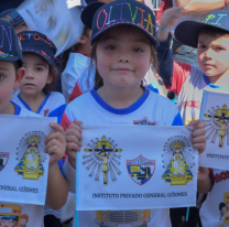 Hoy los niños renuevan su pacto de amor y de fe en el "Milagrito Salteño"