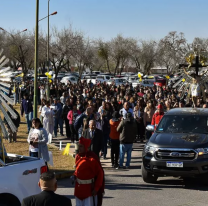 Las imágenes peregrinas del Señor y la Virgen del Milagro visitarán hoy la Casa de Gobierno