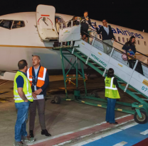El Gobernador recibió el primer vuelo directo de Copa Airlines Panamá-Salta