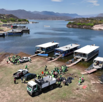 Más de 120 voluntarios recolectaron tres toneladas de residuos en el Cabra Corral