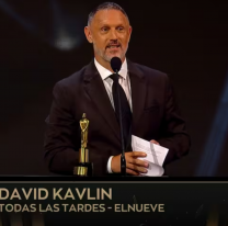 David Kavlin brilló en los Martín Fierro con un discurso contra el antisemitismo