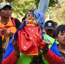 Peregrinos de Salta se preparan para llegar a los pies de la Virgen del Rosario de Cafayate