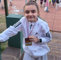 La salteñita Genarita López entre las cuatro mejores tenistas del país en el Nacional Sub 10