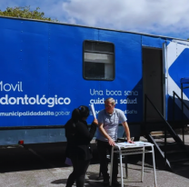 Desde hoy, el Móvil Odontológico brindará servicio en la playa del Micro Estadio Delmi