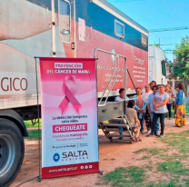 En el Octubre Rosa contin&uacute;a la atenci&oacute;n del cami&oacute;n oncol&oacute;gico en el norte provincial