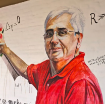Inauguraron el mural en homenaje al profesor Daniel Córdoba en la UNSa