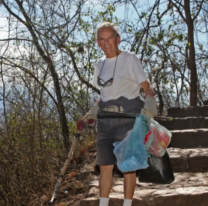 Falleció Jorge Renta, el hombre que limpiaba el cerro San Bernardo