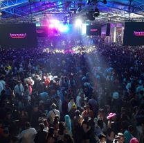 Una multitud celebró halloween en el Estadio Martearena