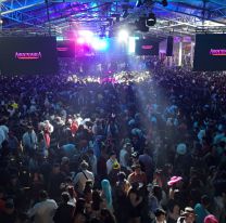 Una multitud celebró halloween en el Estadio Martearena