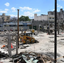 Avanza la obra del Mercado San Miguel sobre calle Urquiza