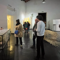 "Hasta encontrarnos un r&iacute;o" ya se exhibe en el Museo de Bellas Artes Lola Mora