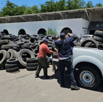 Neumatón: se lograron superar las 1.400 toneladas de cubiertas en desuso