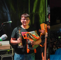 Franco Sandoval, es el mejor cebador de mates de la provincia