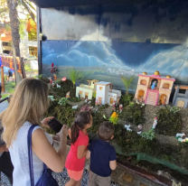 Quedó inaugurado el Pesebre de la Navidad Azul de la Policía de Salta