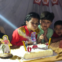 Salteñita festejó su cumpleañitos con temática de Juana Azurduy