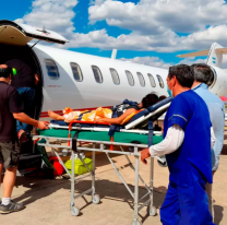 Ya se concretaron más de 190 traslados sanitarios aéreos en lo que va del año