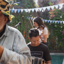 Bandoneonista salteño brilló en la banda oficial del último programa de FAlklore