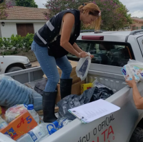 Desarrollo Social refuerza la asistencia en Rosario de Lerma y La Merced tras las intensas lluvias
