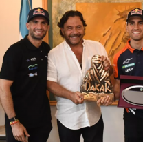 El gobernador S&aacute;enz recibi&oacute; a Luciano Benavides, campe&oacute;n salte&ntilde;o del Dakar 2026