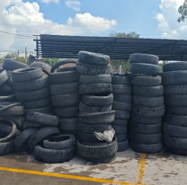 Se lograron recolectar 1.700 toneladas de neumáticos fuera de uso en Salta
