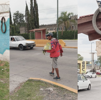 Salteño parcha bicis y motos a voluntad para salir adelante