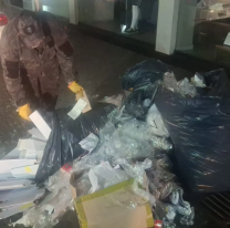 Desplegaron un amplio operativo de limpieza por el paro nacional en Salta