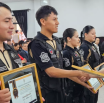 Polic&iacute;as salte&ntilde;os recibieron reconocimiento por actos meritorios