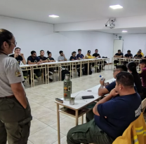 Brigadistas regionales actualizaron sus conocimientos sobre manejo del fuego