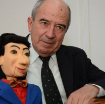Rodolfo Aredes, el hombre detrás del muñeco Pepito, cumple 83 años