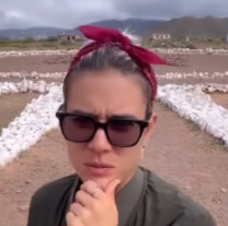 La actriz protagonista de "La Reina del Flow" y "En el Barro" visit&oacute; el ovnipuerto de Cachii