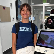 Martina tiene 16 años, diseña robots para salvar vidas y representará a Argentina en el mundial