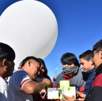 Alumnos salteños lanzaron un globo estratosférico con alto valor científico